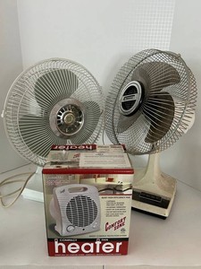 Panasonic Fans & Comfort Zone Heater Mixed Lot