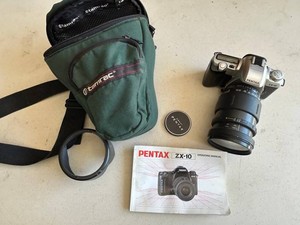 Pentax ZX-10 SLR Camera With Tamron 28-200mm Lens & Case