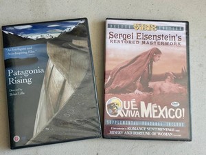 Rare New and Sealed Patagonia Rising & Que Viva Mexico DVD Mixed Lot