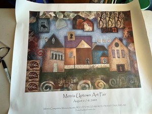 Metris Uptown Art Fair 2004 Poster