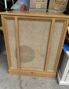 Vintage Zenith Cobra Tube Record Player Console model # HFR 20E working
