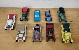 Lesney Models of Yesteryear Die-Cast Car Mixed Lot (Lot of 10)