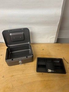 Bostitch Lock Box With Key & Tray