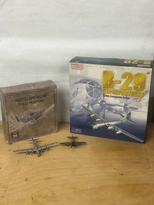 Dragon Wings B-29 Superfortress, P-51 Mustang & Fighter Models (Lot of 3)