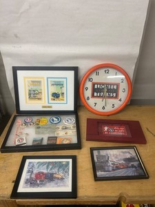 Lionel Electric Trains Railroad Art & Memorabilia Mixed Lot of 6