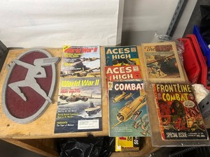 War Comics, Magazines, Sign Mixed Lot