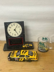 Matt Kenseth DeWalt Clock Trophy Mixed Lot