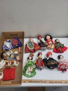 Madame Alexander International Dolls & Parts Assorted Countries Lot