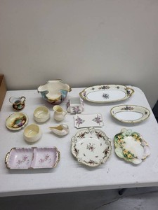 Vintage Porcelain Serving Pieces Limoges Rosenthal Bavaria Lot