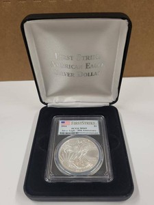 2016 PCGS MS69 First Strike American Silver Eagle 30th Anniversary