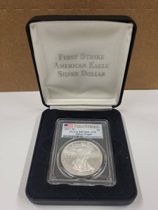 2017-W PCGS PR70DCAM First Strike American Silver Eagle Proof $1