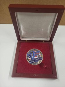Pearl Harbor 75th Anniversary Commemorative Coin Boxed USS Arizona