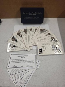 Postal Commemorative Society 2004-2006 Nickel First Day Cover Set