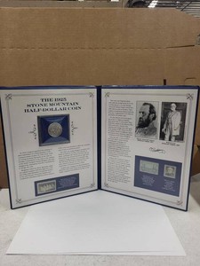 Postal Commemorative Society 1925 Stone Mountain Half Dollar Album Set