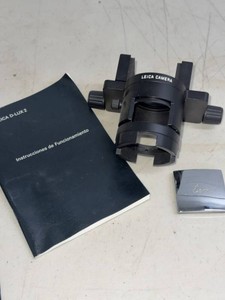 Leica Camera Accessory Adapter w D-LUX 2 Manual & Ecru Piece