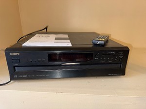 Onkyo DX-C390 6-Disc Carousel Compact Disc CD Changer w Remote Manual