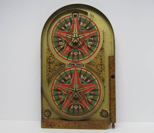 Vintage 1930s Lindstrom Tool &amp Toy Company Tabletop Pinball  Bagatelle Game