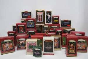 Large Lot of Mint in Box Hallmark Christmas Ornaments #1 - Old Toys, Lunchboxes, Trains, Tonkas &amp MORE