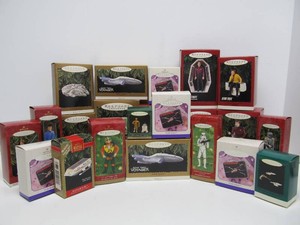 Large Lot of Mint in Box Hallmark Christmas Ornaments #2 - Star Trek &amp Star Wars