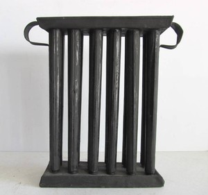Primitive Antique Tin Candle Mold