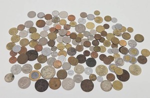 Estate Lot of Assorted Foreign Coins - Some Antique