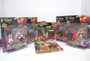 Group of Mint in Box 90s SPACE JAM Michael Jordan Action Figures