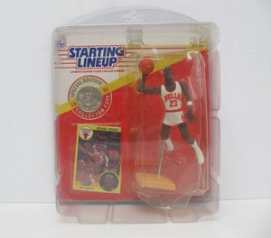 New in Package Unopened MICHAEL JORDAN Starting Lineup Figure wCard or Cards #3