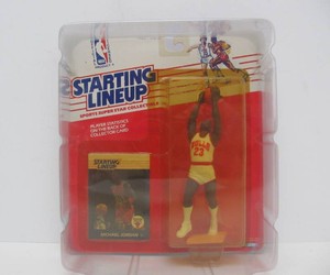 New in Package Unopened MICHAEL JORDAN Starting Lineup Figure wCard or Cards #5
