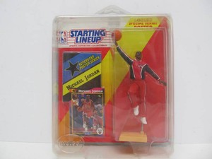 New in Package Unopened MICHAEL JORDAN Starting Lineup Figure wCard or Cards #6