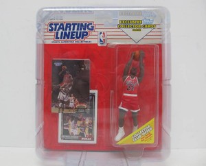 New in Package Unopened MICHAEL JORDAN Starting Lineup Figure wCard or Cards #8