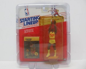 New in Package Unopened MICHAEL JORDAN Starting Lineup Figure wCard or Cards #9
