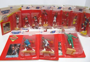 Lot of New in Packaging NBA Basketball Starting Lineup Figures