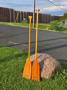Quality Pair of BENDING BRANCHES Canoe Paddles - Made wKevlar
