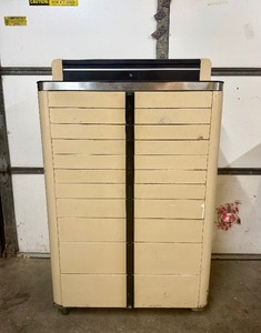Vintage 1930s-40s Art Deco Dental Cabinet