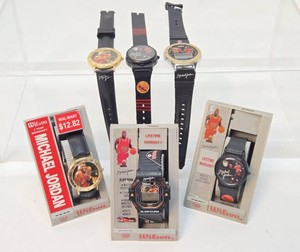 Great Lot of NOS etc Retro Vintage MICHAEL JORDAN Watches