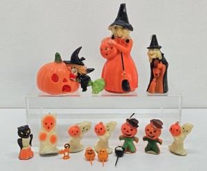 Group of Vintage Unused HALLOWEEN Candles&nbsp