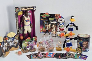 Large Group of SPACE JAM Collectibles