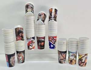 HUGE Lot of Vintage 90s Large In-Stadium NBA Drinking Glasses