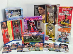 Group of Assorted Mint in Box Sports Figures etc