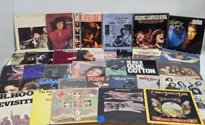 Lot of Assorted Vinyl Records - Mostly Rock &amp Pop - #1&nbsp