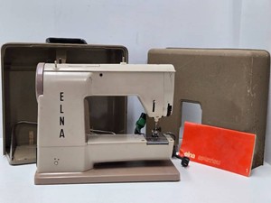 Quality Vintage Working ELNA Swiss Made Model 722010 Sewing Machine