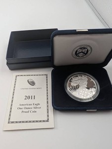 2011 United States Mint American Eagle One Ounce Silver Proof Coin