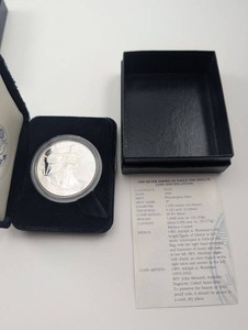 1999 Silver American Eagle Proof Dollar