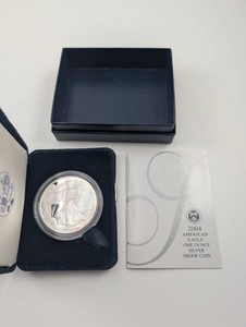 2004 American Eagle Silver Proof Coin