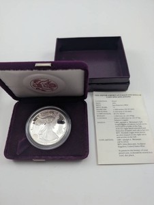 1991 Proof Silver American Eagle Dollar S Mint
