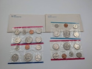 U.S. Mint Uncirculated Coin Sets 1980 & 1981