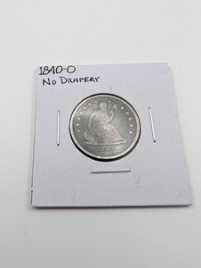 Antique 1840-O Seated Liberty Half Dollar No Drapery