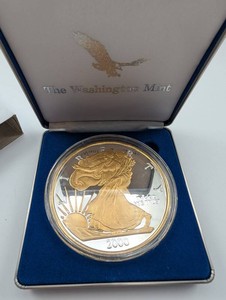 The Washington Mint 2000 One Quarter Pound Fine Silver Coin