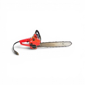 vintage Sears Craftsman electric chainsaw, likely model 358.34760 2.0 horsepower version.