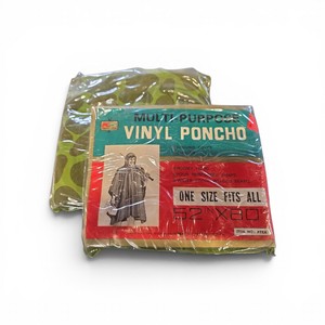 2 Vinyl Camo Ponchos